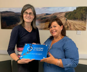 Peak District National Park Authority IIP Award Tracy Duggan and Sarah Fowler Peak District National Park Authority IIP Award Tracy Duggan and Sarah Fowler